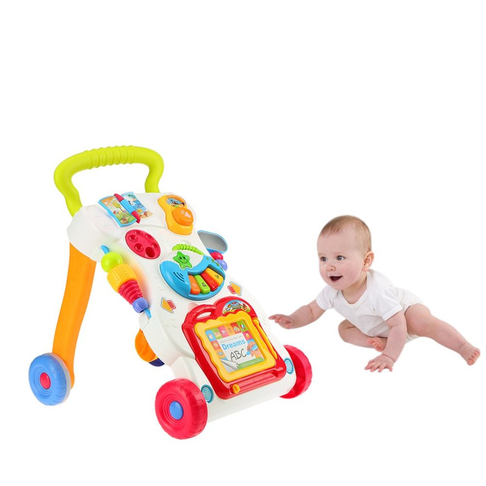 MUSICAL WALKER TOY PREVENT O-TYPE LEG